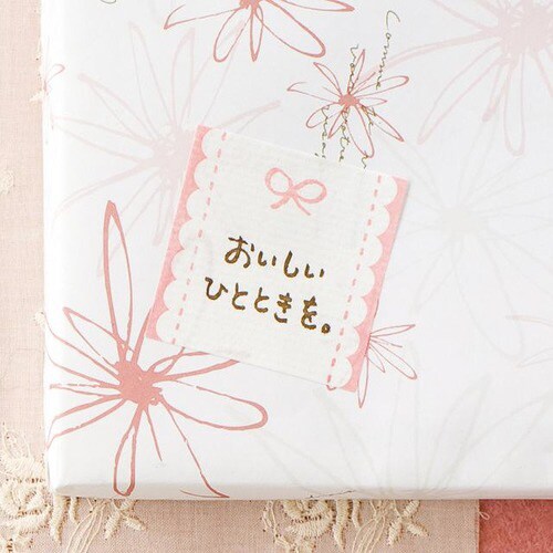 メッセージシールリボン−4 60枚×10