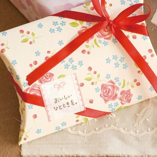 メッセージシールリボン−4 60枚×10