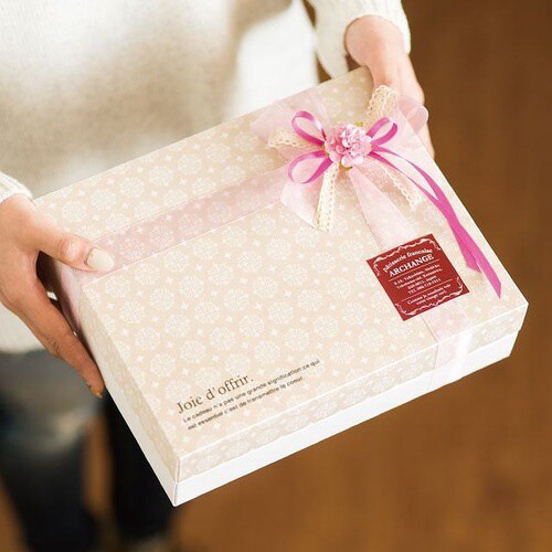 ヨーロピアンギフトBOX/クリーム−SS 10枚