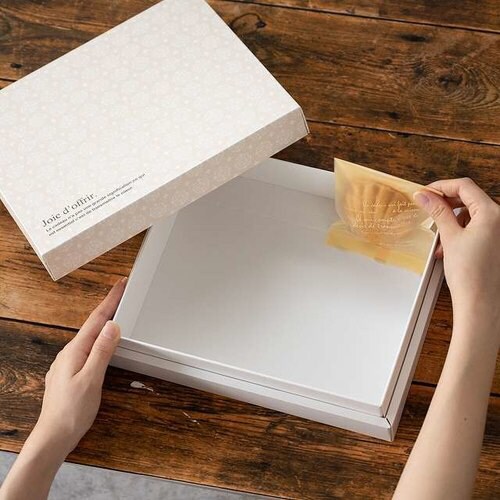 ヨーロピアンギフトBOX/クリーム−SS 10枚