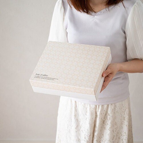 ヨーロピアンギフトBOX/クリーム−SS 10枚