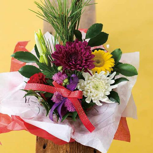 ラッピングカラーペーパー−レッド 200枚×2