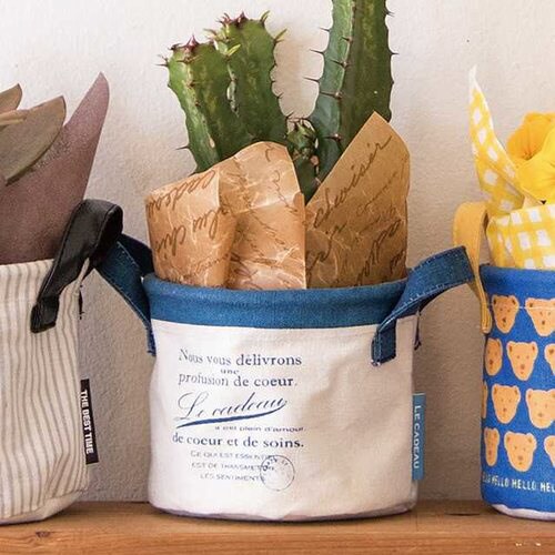 ラナチュール丸底布バスケット−S 10個