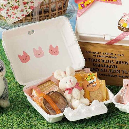 ラブリーストラップ付マスコット10/ホワイトウサギ