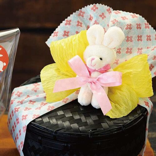 ラブリーストラップ付マスコット10/ホワイトウサギ