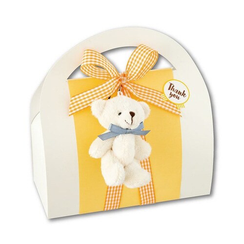 ラブリーストラップ付マスコット−8/ホワイトクマ