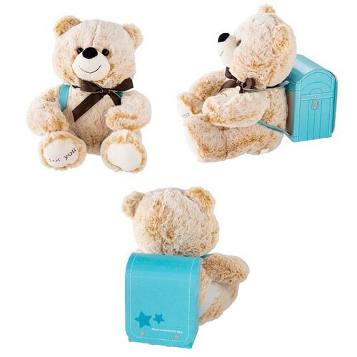 ランドセル型ギフトボックス/ブルー−S 10枚×2