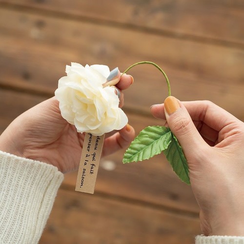 リーフフルリールワイヤーM/ホワイト3 10個×2