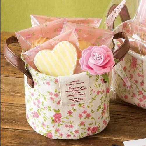 リトルフラワークリアバッグ 100枚×5