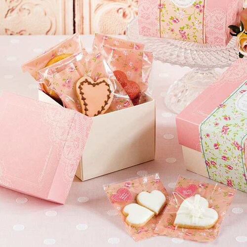 リトルフラワークリアバッグ 100枚×5