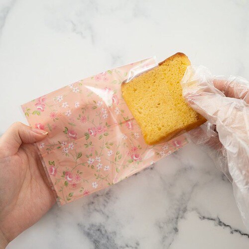 リトルフラワーピンクスイーツパック/クリア−3×3