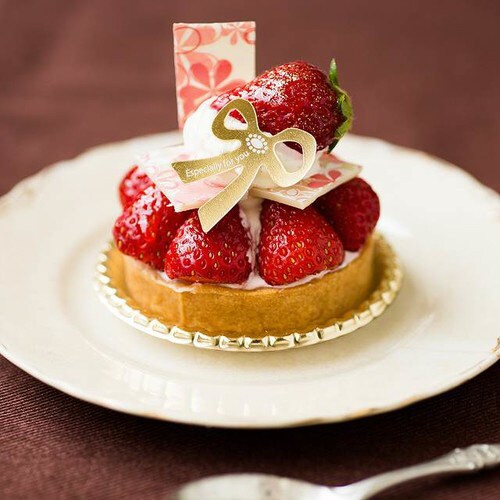 リボンケーキピック/ゴールド−1 100枚×3