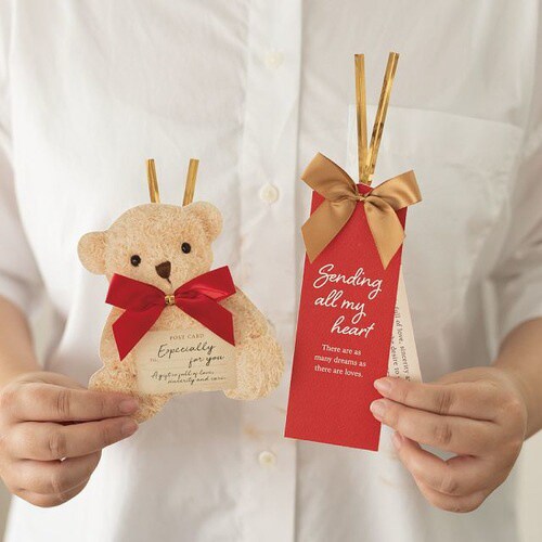 リボン付フォトプリントワイヤータイ−4 10個×5