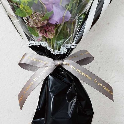 ルレーブプリントサテンリボン−1 1巻×3