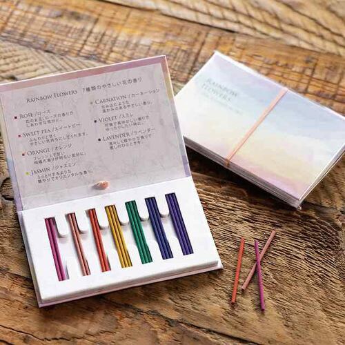 レインボーフラワーズ/インセンス 3セット