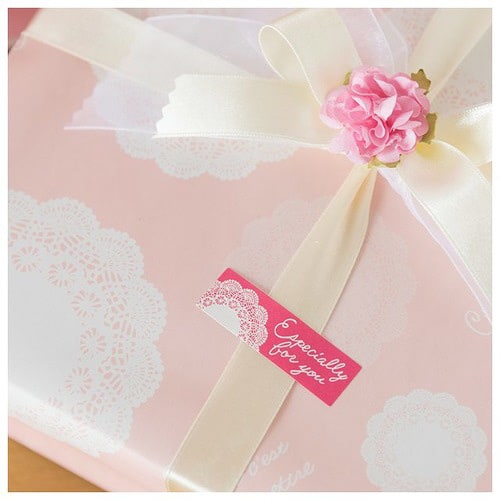 レース包装紙−1 50枚