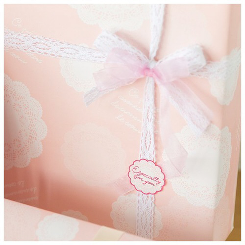 レース包装紙−1 50枚