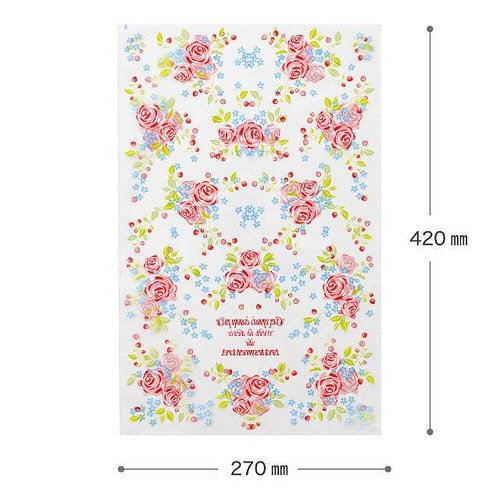 ローズガーデンOPPギフトバッグ−2 50枚×2