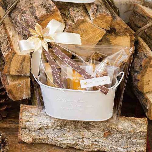 ロマンチックスイートブリキオーバルトレイ−M 6個