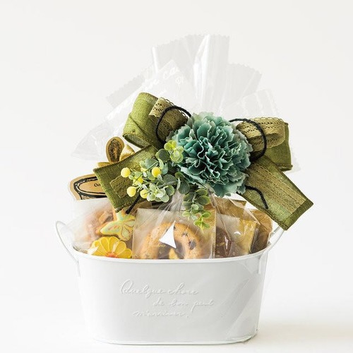 ロマンチックスイートブリキオーバルトレイS6個×2