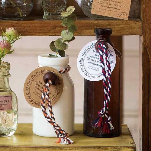 ワンタッチ組ひもタイ−1/トリコロール 6個×5