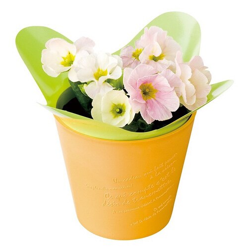 花型ポット/レッド−3 20個×5