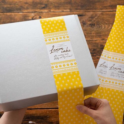 掛け紙/レモンケーキ−1 20枚×5