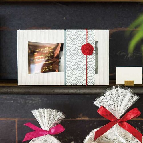 掛け紙/青海波−2 20枚×5