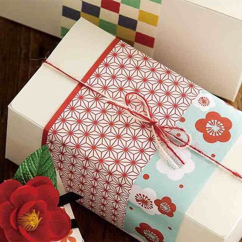 掛け紙/麻の葉−4 20枚×5