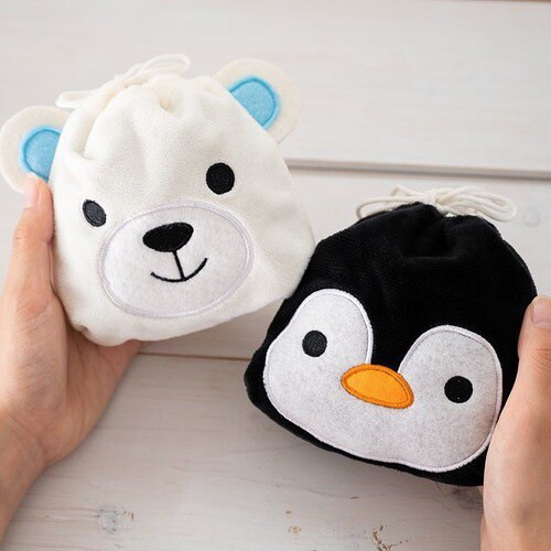 ペンギン巾着バッグ−S 10枚