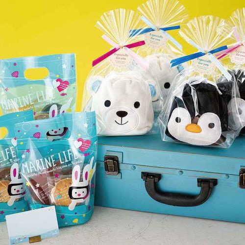 シロクマ巾着バッグ−S 10枚