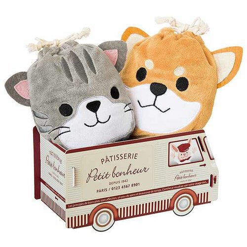 サバトラネコ巾着バッグ−S 10枚