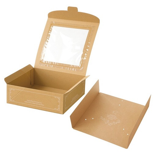 窓付ハピネスバードリースボックス−M 10枚