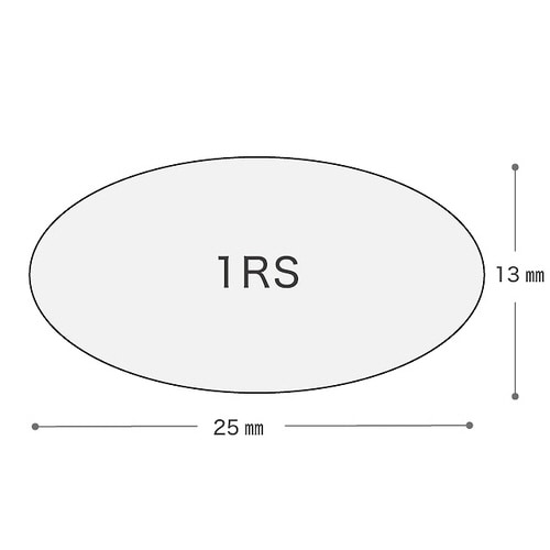 透明ロールシール−1 500枚×5