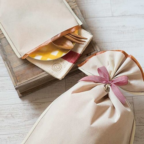 不織布ギフトバッグクリーム−BM 10枚×2