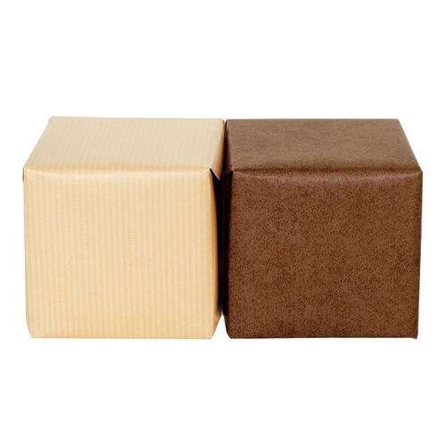 包装紙/無地ブラウン 50枚×2