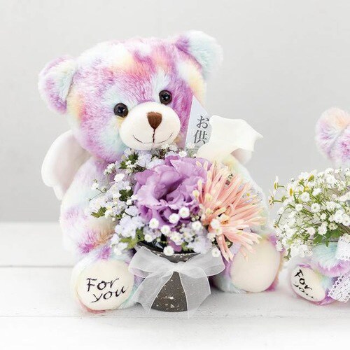 抱きつきアニマル/くまのフラップ−1 2個