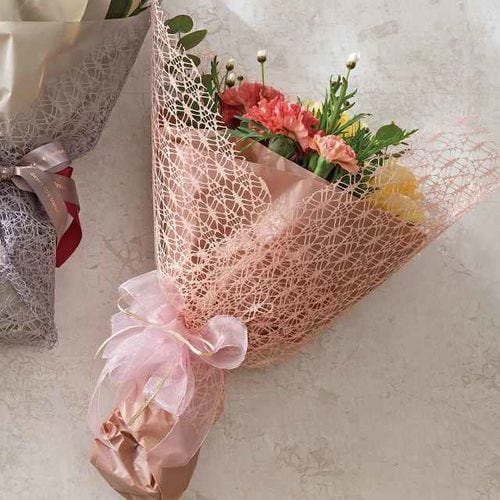 無地PEロール−4/スモーキーピンク 1巻×2