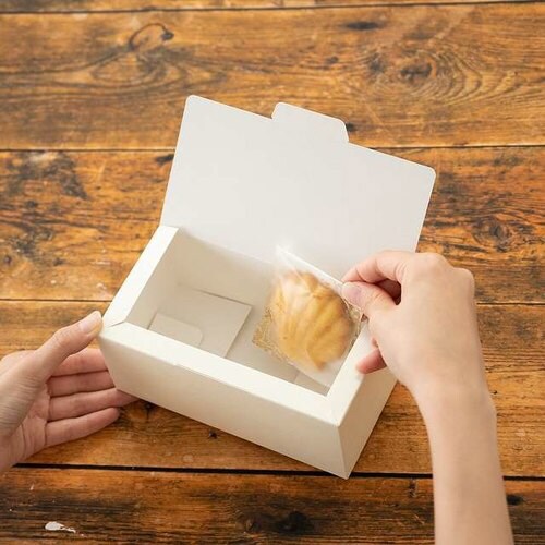 無地ギフトBOXワイド型/オフホワイトS20枚×2