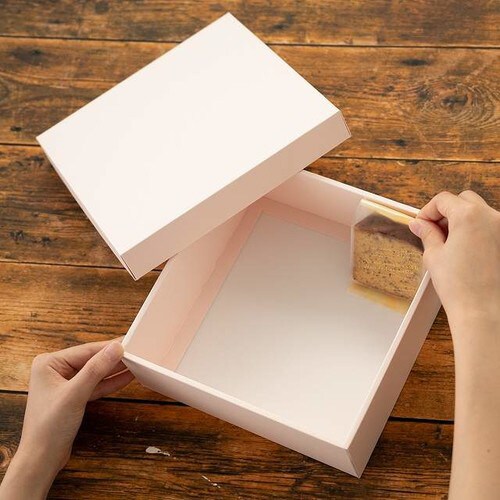 無地ピンクギフトBOX−M 10枚×2