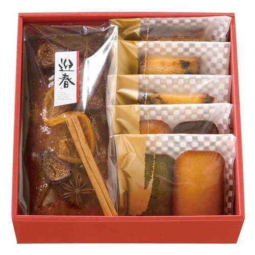 無地レッドギフトBOX−M 10枚×2