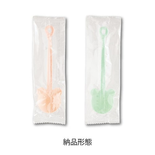 無地クマスプーン−1/ピンク 50本×5