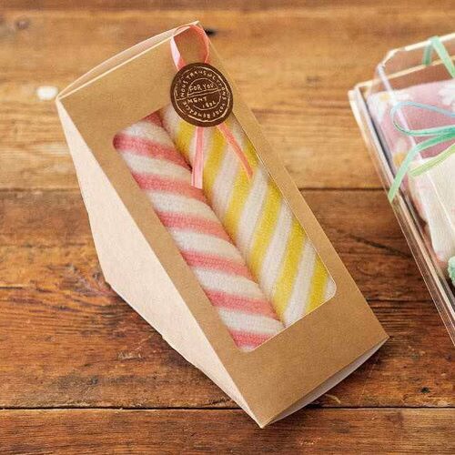 無地サンドイッチボックス/クラフト−1 50枚×2