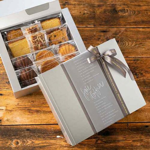 無地シルバーギフトボックス−M 10枚