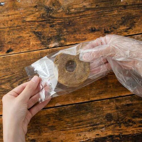 無地スイーツパック/クリア−3 100枚×5