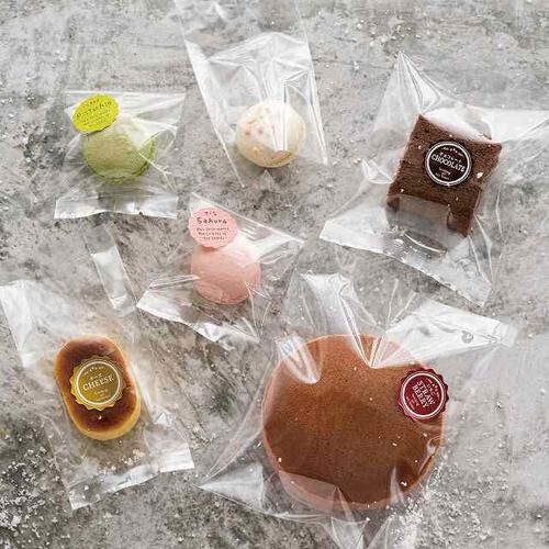 無地スイーツパック/クリア−15冷凍可100枚×3