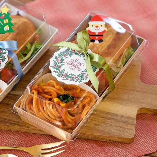 無地フタ付デリボックス/クラフト−2 50枚×2