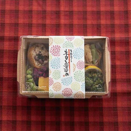 無地フタ付デリボックス/クラフト−5 50枚×2