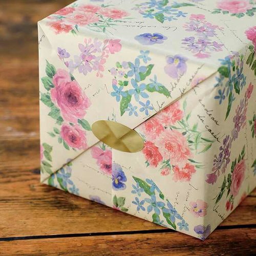 無地マットゴールドロールシール−3 500枚×3