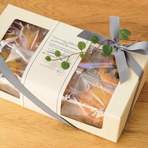 無地窓付ギフトボックス/アイボリー−MW10枚×2